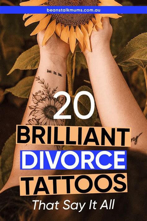 best divorce tattoos|Top 10 Tattoos That Represent Divorce